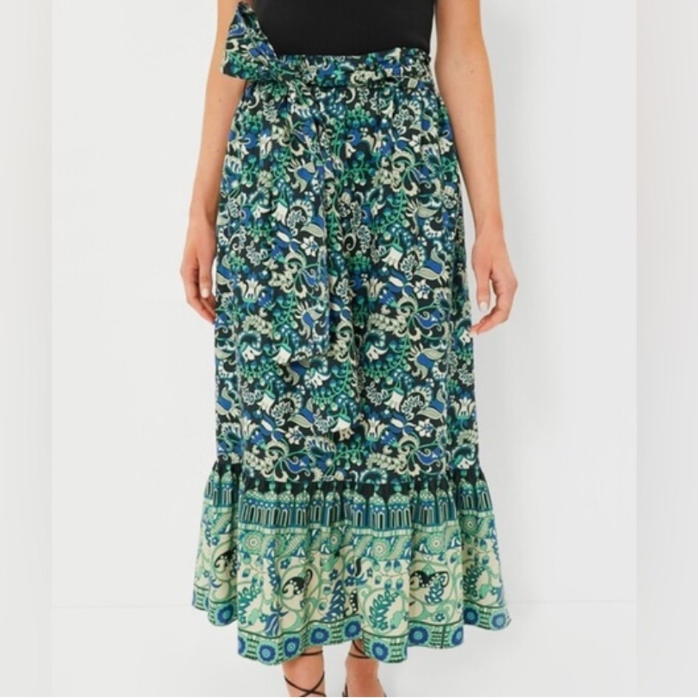 Batik Floral Hampton Maxi Skirt